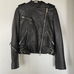 All SAINT classic leather jacket